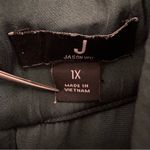 Jason Wu  Plus Blouse Top Long Sleeve High Neck Hunter Green Christmas Holiday Photo 4