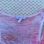 Delia*s tank top sz L summer tropical y2k Hawaii whimsical lightweight Purple Size L Photo 1