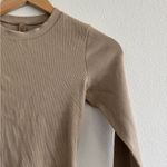 SKIMS NWOT  Cotton Rib Long Sleeve Shirt SMALL Photo 3