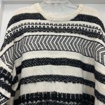 Dex Clothing 3X Mountain Aztec Knit Pullover Sweater Black White Boho Chic Multiple Photo 2