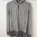 Lululemon Daily Practice Jacket Heathered Slate Gray Size 8 Photo 0