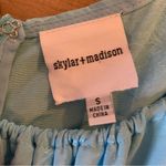 Skylar + Madison  oriental baby blue floral Dress Size s small Photo 4