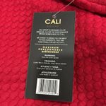 NWT Cali Sport Red Quilted Sport Pullover Photo 3