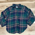 American Eagle  Plaid Flannel Women’s Small Photo 0