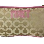 Coach  Y2K Rare Poppy "Pinky" Limited Edition Wristlet Photo 1