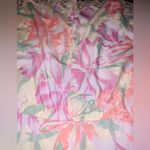 Victoria's Secret Vintage Gold Label Floral Satin Lace Romper Lingerie Suit L Photo 8