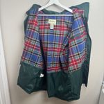 Eddie Bauer Vintage Jacket Women's Large Green Wool Blanket Lined Chore Coat Photo 9
