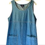 Vintage Original TY Wear Denim‎ Dress Blue Size 12 Photo 1