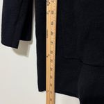 J.Crew  Sophie Knit Open Blazer Size Large Cotton Black Cardigan Merino Wool Photo 9
