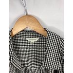 Max Studio  Gingham Button Down Shirt Size Large Photo 3