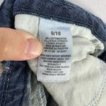 Aeropostale Denim Shorts 9 10 Blue Rolled Hem Stretch Indie Sleaze Y2K Festival Photo 2