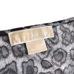 MICHAEL Michael Kors Black Leopard Animal Print Kaftan Tunic Beach Coverup 1X Photo 1