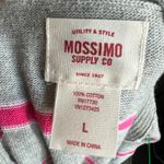 Pink Striped Cardigan, Y2K Indie Soft Girl Retro Tumblr‎ Preppy Large Photo 3