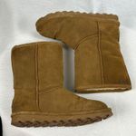 BEARPAW Suede Pull On Winter Boots Women's Size 8 Brown Cozy Comfort Photo 7