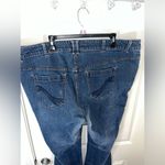 Lane Bryant Slim Boot Cut Denim Genius Fit Embroidered Jeans Sz 28 Petite Photo 8