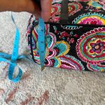 Vera Bradley Vibrant Paisley Tote Bag with Leather Trim Photo 6