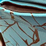 Splits59 . Size Small Green-Blue & Black Capri Leggings w/Waistband Pocket Photo 6