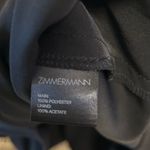 Zimmermann Black Sleeveless Draped Tulip Dress Size 3 Photo 4