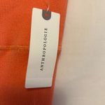 Anthropologie NWT Orange Ribbed Lettuce Trim Athletic Legging Medium Photo 5