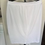 Ashley Stewart  Classic White Pencil Skirt 18/20 Photo 2