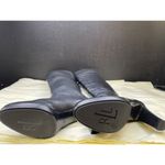 Ralph Lauren Womens Black Leather Knee length Heeled Boots Size 7M SKU 6722 Photo 5