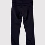 Lululemon Womens Legggings Black In Movement Pull On Stretch Gym Yoga Size 2 Photo 2