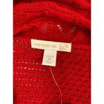 Westport Women Red3X Knitted Short Cardigan Photo 2