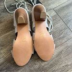 ASOS TALI Lace Up Heeled Sandals Faux Suede Gladiator Shoes Size 5 NWT Grey Photo 6