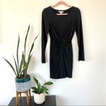 Nasty Gal  LBD Black Long-Sleeve Cutout Waist Mini Dress Small Photo 2