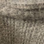 Handmade wool chunky knit crotchet sweater (no pill) Gray Size undefined Photo 5