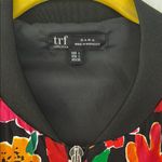ZARA  |Multicolor Floral Bomber Jacket sz Large Photo 1