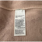 Chico's  Sweater Women Medium Blush‎ Pink Open Longline Cardigan Everyday Casual Photo 7