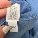 J.Jill  Silk Cotton Blend V Neck Long Sleeve Soft Sweater Classic Blue Comfy Cute Photo 10