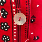 Vintage Red Bandana Print Halter Maxi Dress M – Western Boho Y2K Size M Photo 5