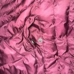 Abercrombie & Fitch  Women's Puffer Jacket Lightweight Down Insulated Maroon S Photo 10