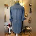 Velvet Heart  soft, lightweight denim, belted shirt dress 3/4 or long sleeve. Y2K Photo 2