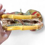 J.Jill Retro Floral Boho Handbag with bamboo handles Photo 3