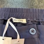 Grace Karin  Dark Blue Buttoned Pants Photo 3