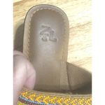Anthropologie Z&L Leather Boho Beaded Thong Sandals Photo 5