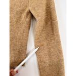 Aritzia Wilfred Womens Sweater Brown Greer Cashmere Wool Cropped Pullover Small Photo 8