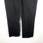 Reformation  Vicki Black Jeans Size 23 High Rise Slim Straight Stretch Photo 9