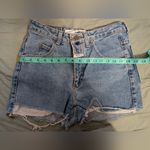 Vintage Marithé Girbaud Distressed Shorts W7/8 Medium Wash Blue Photo 6