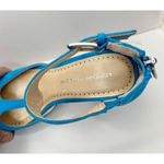 Adrienne Vittadini  Sandals Size 6.5 Blue Poetic Block Heel Ankle Strap Photo 7