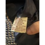 Karen Scott Houndstooth Brown Skirt Suit 12 VTG Wool Workwear Dark Academia Chic Photo 13