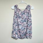 Amanda Uprichard  Cold Shoulder Long Sleeve Blouse Colorful Medium Photo 4