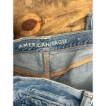 American Eagle Women's Mom Jeans Size 4 Blue High Rise Relaxed Fit Photo 5