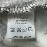 Bishuige Womens Top 2XL Henley Floral Casual Everyday Wear Soft Stretch Comfort Gray Size 2X Photo 8