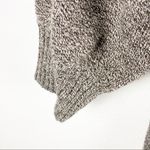 BCX Brown Cowl Neck Knit Ribbed 3/4 Sleeve Tunic Sweater, Size Large Photo 5