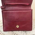 Cartier  Classic Burgundy and Gold Clutch Photo 7