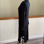 Future Collective Black Sweater duster size medium 3 button closure Photo 5